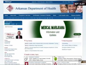 Arkansas Health Department Tests Online Medical Marijuana Application System